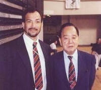 Hanshi Ivan Lewis with Kenzo Mubuni