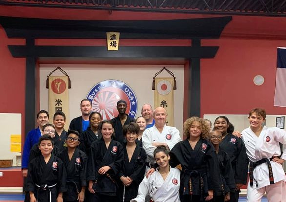 Image of Busho Kai USA students